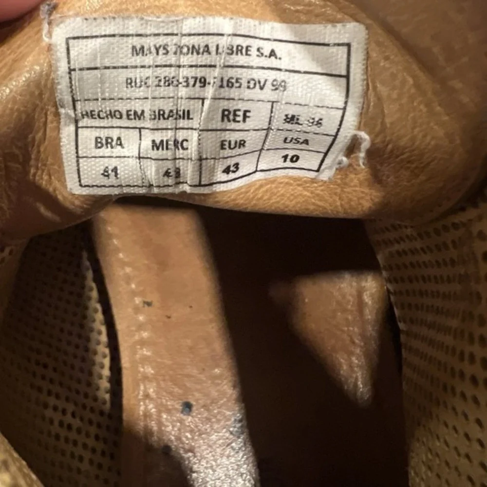 Men's Size 10 Chukka Boot Royal County Of Berkshire Polo Club Brown Leather‎